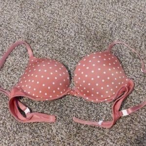 VS 32B Polkadot Pushup Bra
